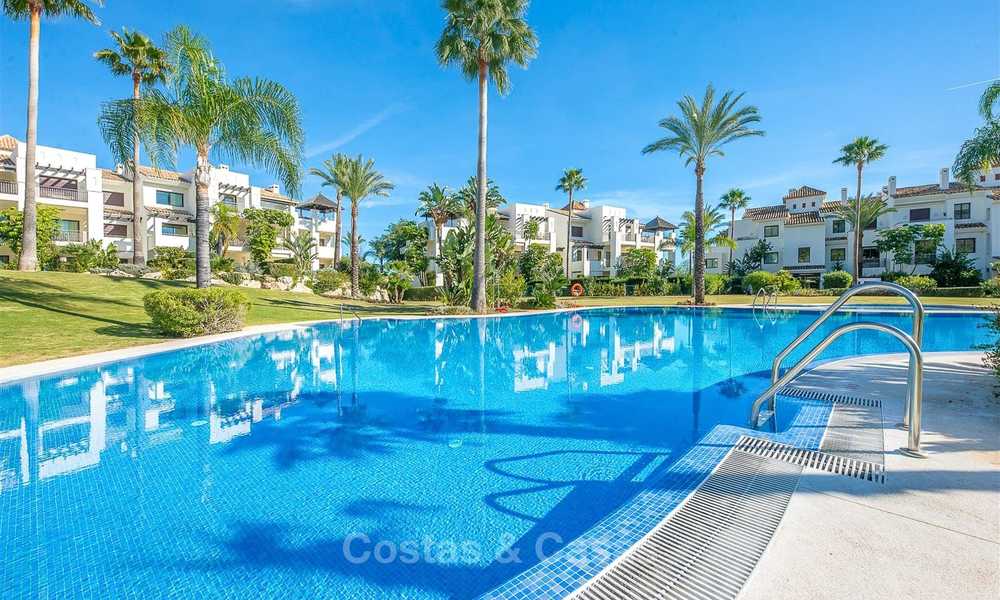 Buitenkans! Mooi en zeer ruim luxe appartement met zeezicht te koop, instapklaar - Benahavis, Marbella 8314