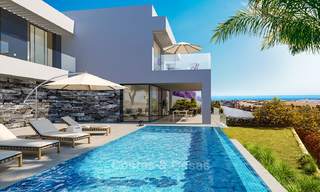 Indrukwekkende eigentijdse luxe villa met panoramisch zeezicht te koop, in een golfcomplex, instapklaar - Benahavis, Marbella 8478 