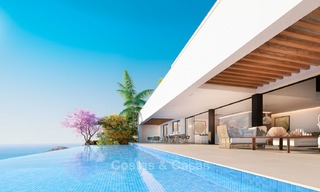 Indrukwekkende moderne designer villa met prachtig zeezicht te koop, in een golfcomplex - Benahavis, Marbella 8483 