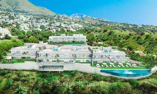 Prachtige nieuwbouw luxe-appartementen te koop, op wandelafstand strand met prachtig zeezicht - Benalmadena, Costa del Sol 9215 