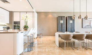 Verfijnd en modern luxe appartement te koop in een prestigieus wooncomplex in Sierra Blanca, Golden Mile, Marbella 8775 