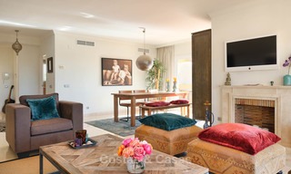 Verrukkelijk penthouse appartement te koop in een luxe complex, eerstelijn golf met zeezicht - Marbella - Estepona 8879 