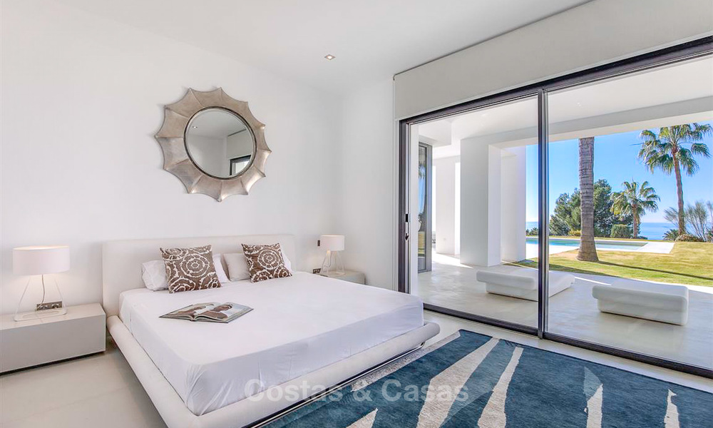 Oogstrelende luxe moderne designer villa met zeezicht te koop in de exclusieve wijk Sierra Blanca - Golden Mile, Marbella 8924