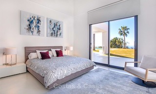 Oogstrelende luxe moderne designer villa met zeezicht te koop in de exclusieve wijk Sierra Blanca - Golden Mile, Marbella 8927 