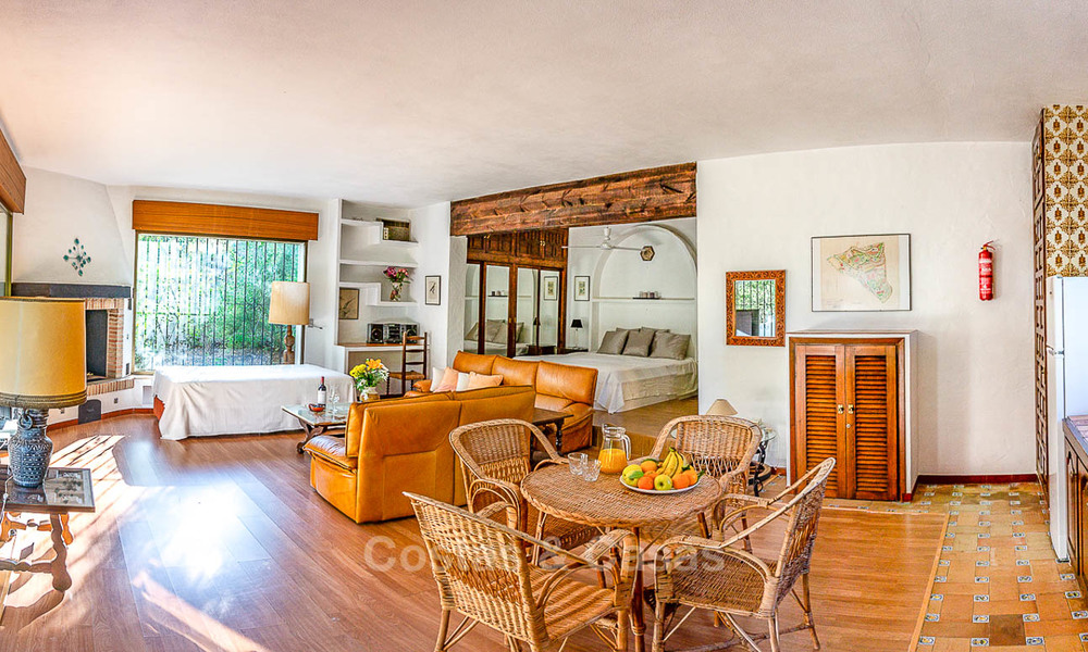 Uniek aanbod! Prachtig landgoed van 5 villa's op een groot perceel te koop, met zeezicht - Mijas, Costa del Sol 9031