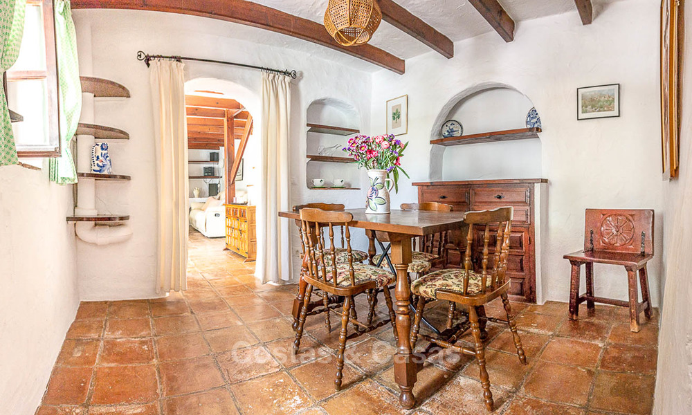Uniek aanbod! Prachtig landgoed van 5 villa's op een groot perceel te koop, met zeezicht - Mijas, Costa del Sol 9043
