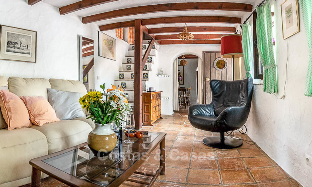 Uniek aanbod! Prachtig landgoed van 5 villa's op een groot perceel te koop, met zeezicht - Mijas, Costa del Sol 9044