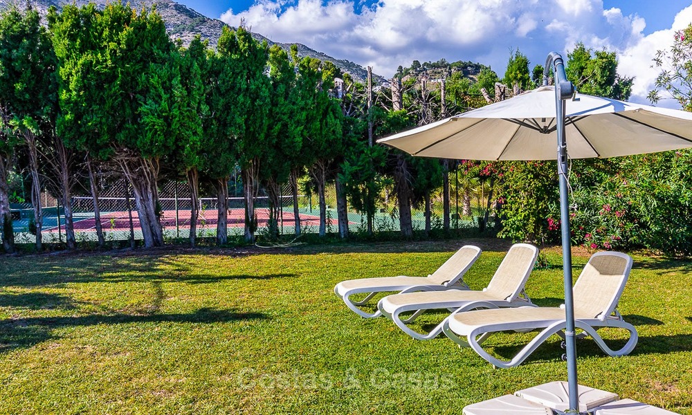 Uniek aanbod! Prachtig landgoed van 5 villa's op een groot perceel te koop, met zeezicht - Mijas, Costa del Sol 9066