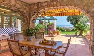 Uniek aanbod! Prachtig landgoed van 5 villa's op een groot perceel te koop, met zeezicht - Mijas, Costa del Sol 8988 
