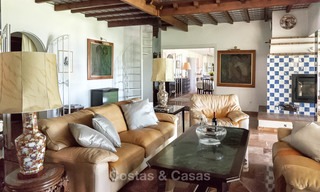 Uniek aanbod! Prachtig landgoed van 5 villa's op een groot perceel te koop, met zeezicht - Mijas, Costa del Sol 8995 