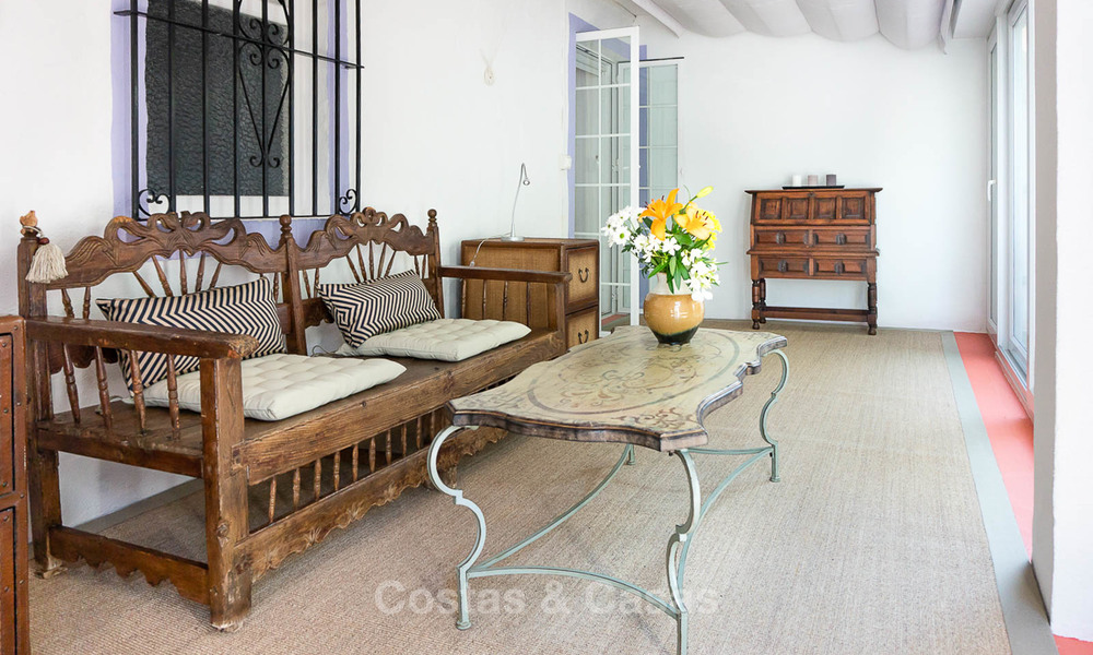 Uniek aanbod! Prachtig landgoed van 5 villa's op een groot perceel te koop, met zeezicht - Mijas, Costa del Sol 9002