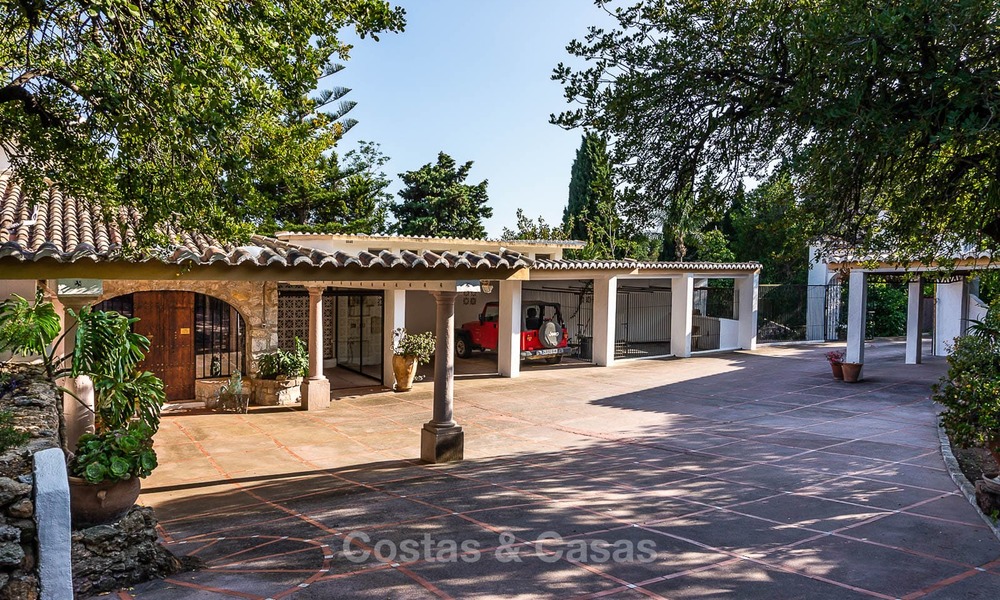 Uniek aanbod! Prachtig landgoed van 5 villa's op een groot perceel te koop, met zeezicht - Mijas, Costa del Sol 9011