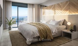 Gloednieuwe moderne luxe appartementen met zeezicht te koop, Estepona stad. Instapklaar. 9194 