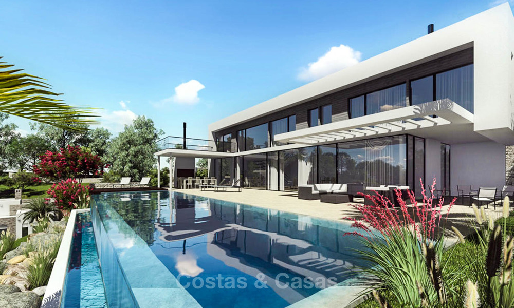 Moderne luxe villa met prachtig zeezicht zee te koop - Benalmadena, Costa del Sol 9233