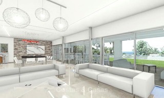 Avant garde en eco-vriendelijke luxe villa met zeezicht te koop - Benalmadena, Costa del Sol 9241 