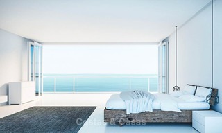 Eco-vriendelijke eigentijdse luxe villa met zeezicht te koop - Benalmadena, Costa del Sol 9249 