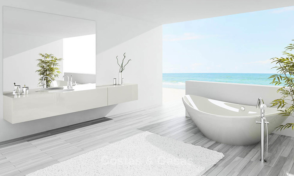 Stijlvolle moderne eigentijdse luxe villa met zee- en bergzicht te koop - Benalmadena, Costa del Sol 9252
