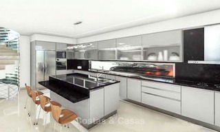 Indrukwekkende avant-garde luxe villa met zeezicht te koop - Benalmadena, Costa del Sol 9391 