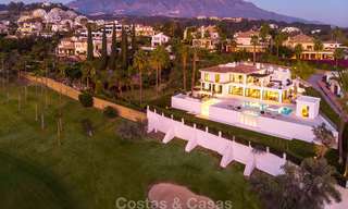 Prestigieuze gerenoveerde luxe villa te koop, eerstelijn golf, Nueva Andalucía, Marbella 9447 
