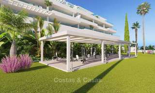 Stijlvolle nieuwe eigentijdse appartementen met zeezicht te koop, op loopafstand van het strand, Estepona, Costa del Sol 9465 