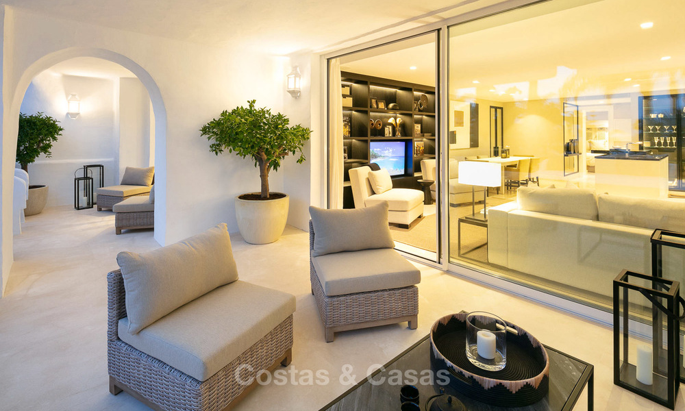 Gerenoveerd luxe appartement in Puente Romano te koop met zeezicht - Golden Mile, Marbella 9591