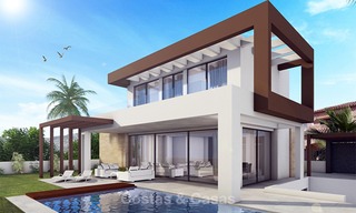 Prachtige nieuwe moderne eigentijdse luxe villa's met zeezicht te koop - Mijas, Costa del Sol 9958 