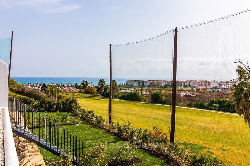 Nieuwe eerstelijns golf appartementen met zeezicht te koop, instapklaar, op loopafstand van het strand - Casares, Costa del Sol 10847