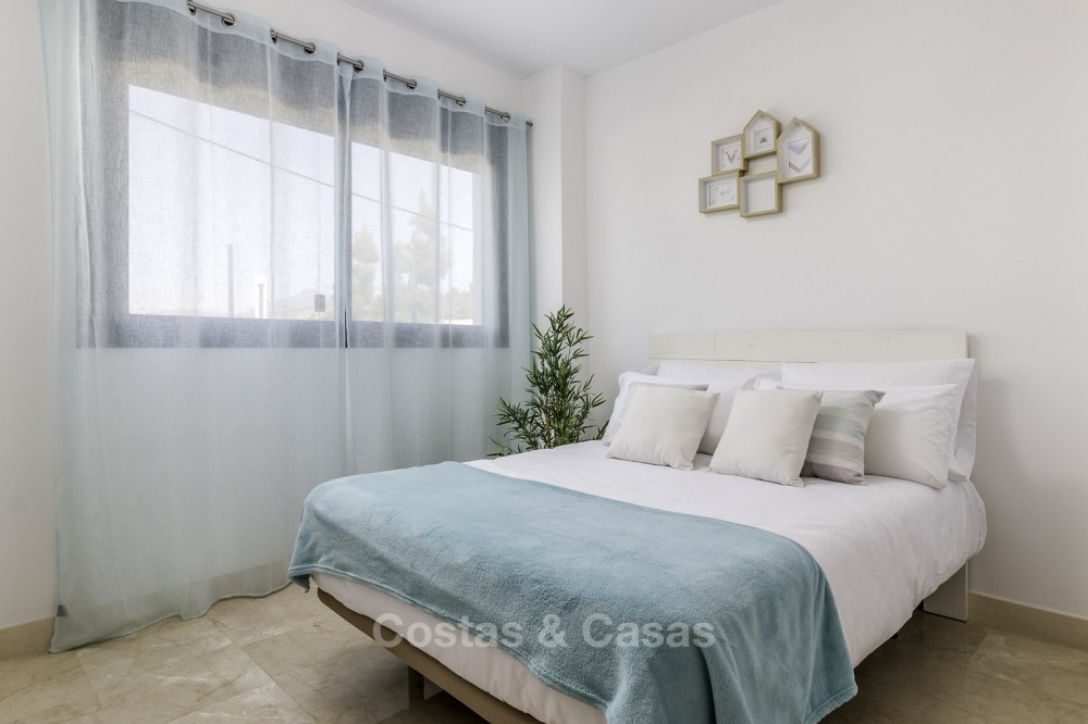 Nieuwe eerstelijns golf appartementen met zeezicht te koop, instapklaar, op loopafstand van het strand - Casares, Costa del Sol 11119