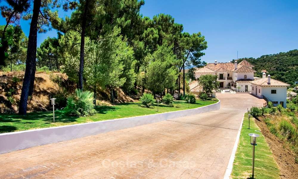Sterk in prijs verlaagd! Exclusieve Villa te koop in La Zagaleta, Marbella - Benahavis 9152