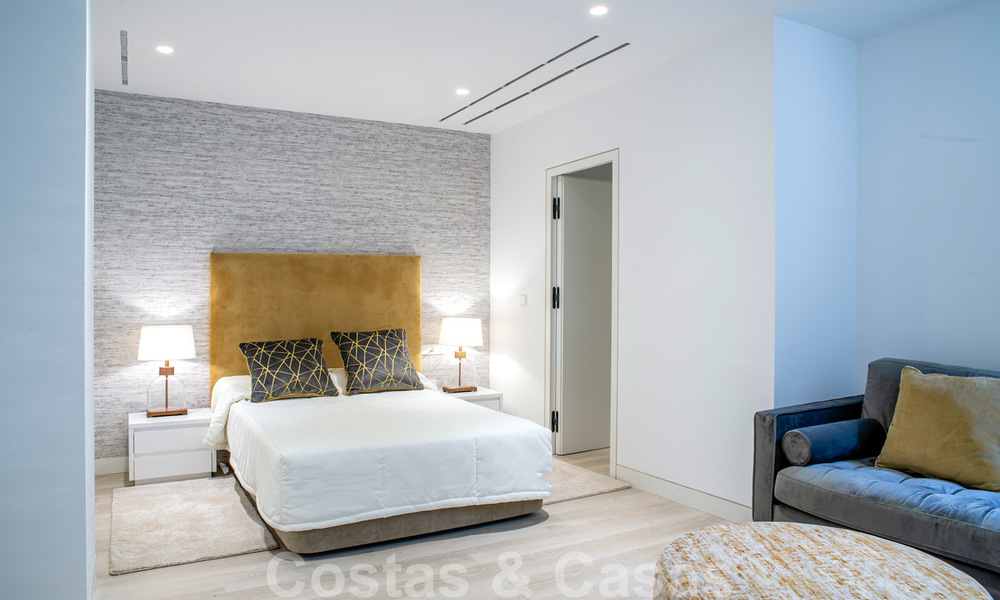 Gloednieuwe hedendaagse luxe villa met panoramisch zeezicht te koop, in een exclusief golfresort, Benahavis - Marbella 26534