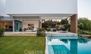 Gloednieuwe hedendaagse luxe villa met panoramisch zeezicht te koop, in een exclusief golfresort, Benahavis - Marbella 26549 