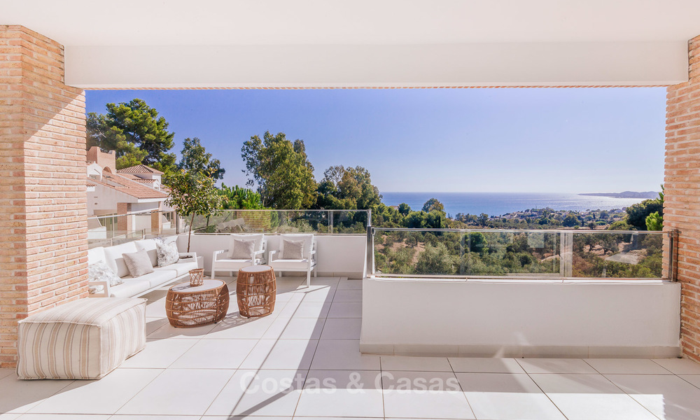 Ruime en moderne exclusieve villa's met prachtig panoramisch zeezicht te koop - Benalmadena, Costa del Sol 10175