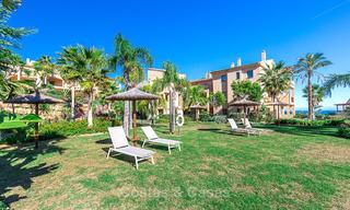 Luxueus hoek penthouse appartement met adembenemend panoramisch uitzicht op zee, golf en bergen te koop, Benahavis, Marbella 10558 