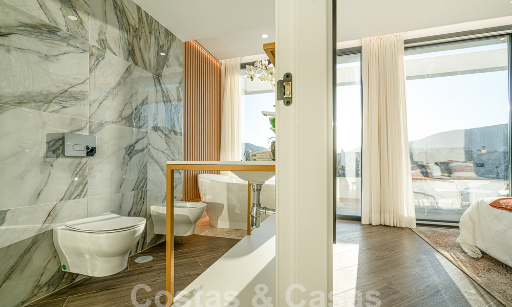 Nieuwe, exclusieve, moderne luxe villa's in een eersteklas golfresort te koop, Mijas, Costa del Sol 56668