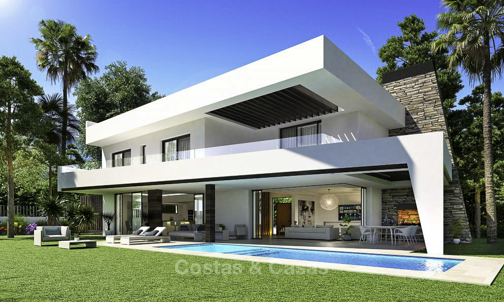 Gloednieuwe innovatieve luxe villa in eigentijds design te koop, Elviria, Marbella 11687