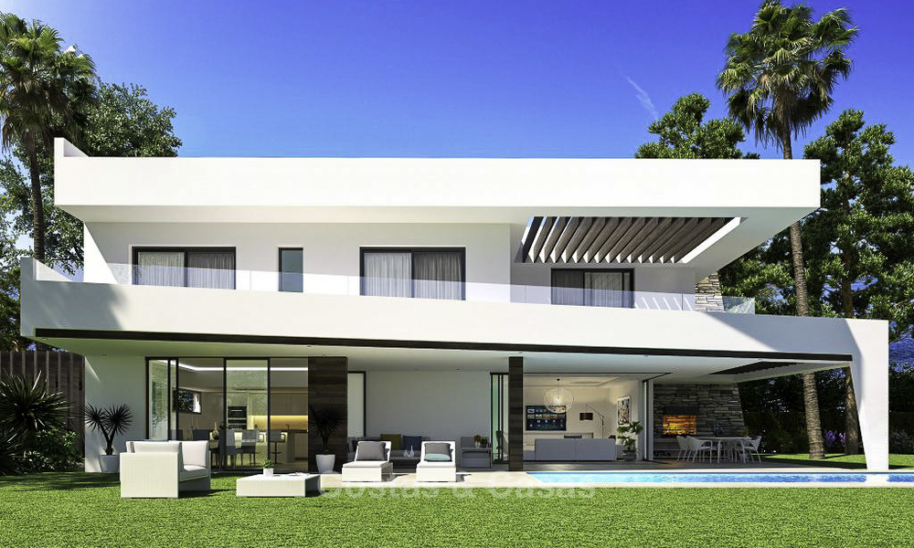 Gloednieuwe innovatieve luxe villa in eigentijds design te koop, Elviria, Marbella 11689
