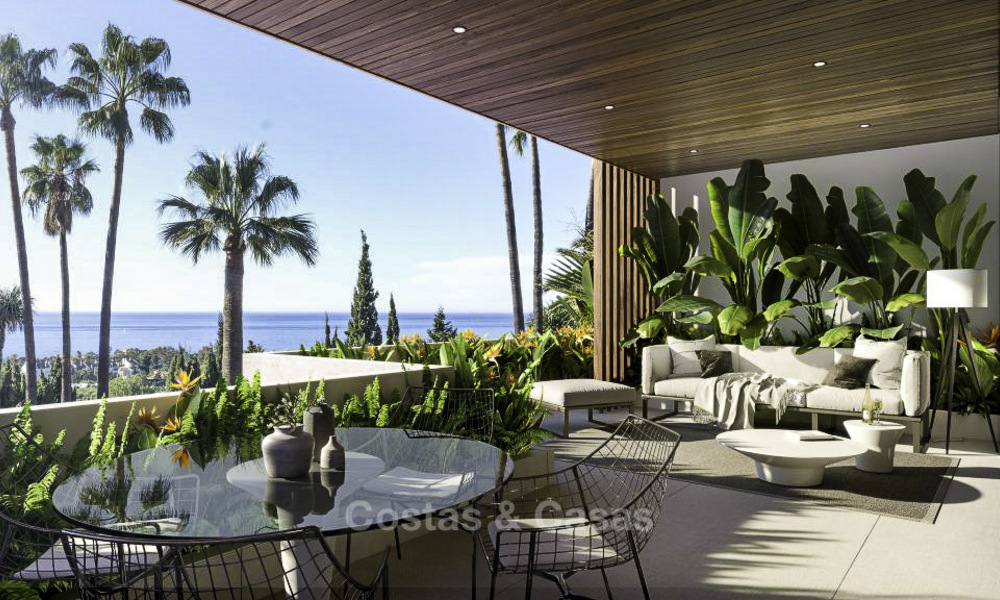 Luxueuze hedendaagse designer villa's met prachtig uitzicht te koop - Sierra Blanca, Golden Mile, Marbella. Voltooid! 11500