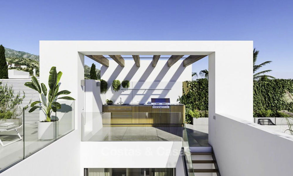 Luxueuze hedendaagse designer villa's met prachtig uitzicht te koop - Sierra Blanca, Golden Mile, Marbella. Voltooid! 11511