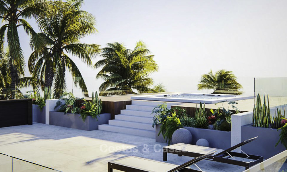 Zeer exclusieve luxe villa in een moderne eigentijdse stijl te koop, eerstelijn golf te Benahavis - Marbella 11727