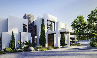 Zeer exclusieve luxe villa in een moderne eigentijdse stijl te koop, eerstelijn golf te Benahavis - Marbella 11730 
