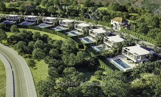 Prachtige nieuwe moderne villa's te koop dicht bij Estepona centrum, Costa del Sol 12022 