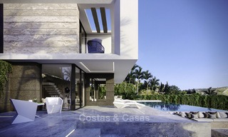 Prachtige nieuwe moderne villa's te koop dicht bij Estepona centrum, Costa del Sol 12024 