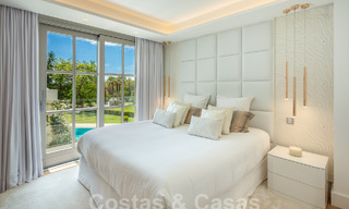Prestigieuze luxe villa op een uitzonderlijke locatie te koop, eerstelijn golf, zeezicht en instapklaar - Nueva Andalucia, Marbella 57196 