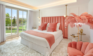 Prestigieuze luxe villa op een uitzonderlijke locatie te koop, eerstelijn golf, zeezicht en instapklaar - Nueva Andalucia, Marbella 57197 