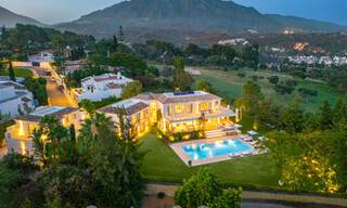 Prestigieuze luxe villa op een uitzonderlijke locatie te koop, eerstelijn golf, zeezicht en instapklaar - Nueva Andalucia, Marbella 57211 