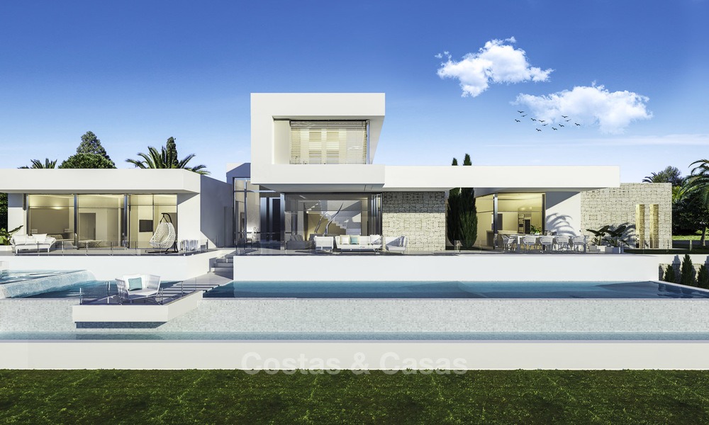 Stijlvolle moderne luxe villa in een zeer gewaardeerd golfresort te koop, Mijas, Costa del Sol 12353