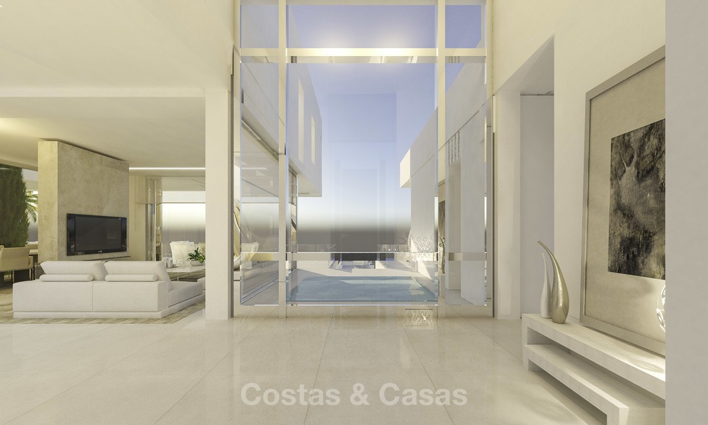 Stijlvolle moderne luxe villa in een zeer gewaardeerd golfresort te koop, Mijas, Costa del Sol 12356