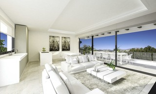 Bekoorlijke moderne luxe villa aan een prominente golfbaan te koop, Mijas, Costa del Sol 12388 