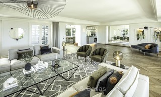 Indrukwekkende en unieke eigentijdse luxe villa met spectaculair zeezicht te koop in Sierra Blanca, Golden Mile, Marbella 12563 