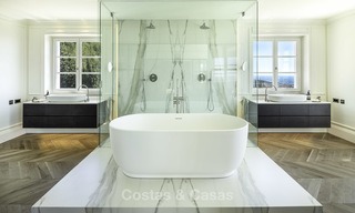 Indrukwekkende en unieke eigentijdse luxe villa met spectaculair zeezicht te koop in Sierra Blanca, Golden Mile, Marbella 12565 